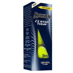 Cleveland Golf Srixon Q-Star Tour Series Golf Balls -A-Grind Golf Shop Q STARTour4Sleeve TourYellow FLIP