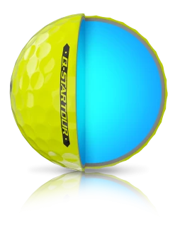 Cleveland Golf Srixon Q-Star Tour Series Golf Balls -A-Grind Golf Shop QST4 QUARTER YELLOW REFLECTION