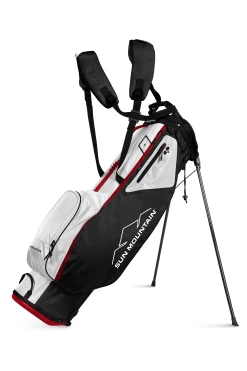 Sun Mountain Golf 2022 UltraLight 2.5+ 4-Way Stand Carry Bag 23 Sun Mountain Golf 2022 UltraLight 2.5+ 4-Way Stand Carry Bag -A-Grind Golf Shop SM25Black White Red