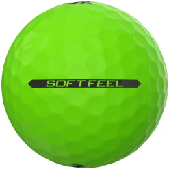 Cleveland Golf Srixon Soft Feel Brite Matte Color Golf Balls -A-Grind Golf Shop SOFTFEEL13BRITEGREEN SIDEMARK