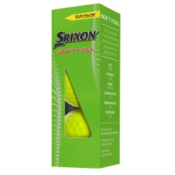 Cleveland Golf Srixon Soft Feel Golf Balls -A-Grind Golf Shop SOFTFEEL13Sleeve TourYellow