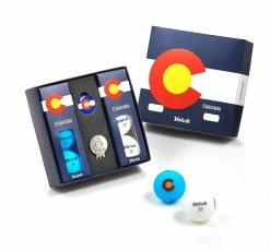 Volvik Golf Special Edition State & City Gift Packs -A-Grind Golf Shop State Pack Colorado