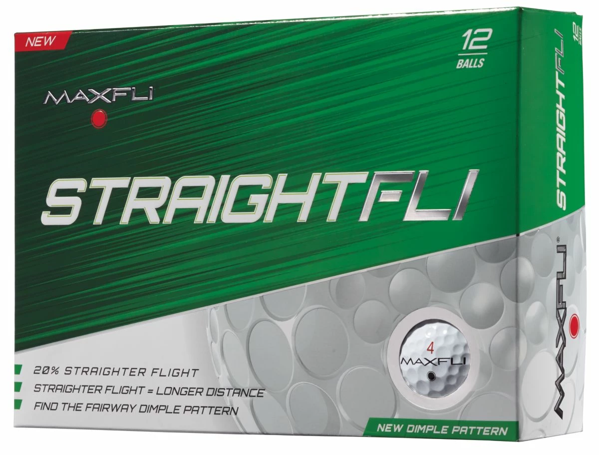 Golf Works Maxfli StraightFli Golf Balls 3 Golf Works Maxfli StraightFli Golf Balls