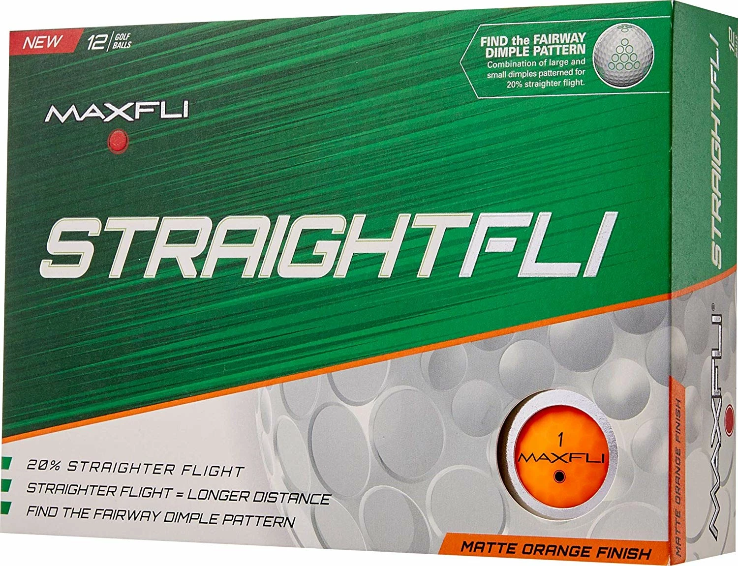 Golf Works Maxfli StraightFli Golf Balls 9 Golf Works Maxfli StraightFli Golf Balls - Image 7