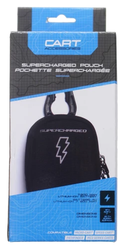 Sun Mountain Golf SuperCharged Cart Battery Pouch 11 Sun Mountain Golf SuperCharged Cart Battery Pouch -A-Grind Golf Shop SuperchargedCartPouchBox