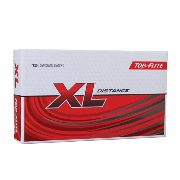 CaddiesShack Top-Flite XL Distance Golf Balls 15 Pack 3 CaddiesShack Top-Flite XL Distance Golf Balls 15 Pack