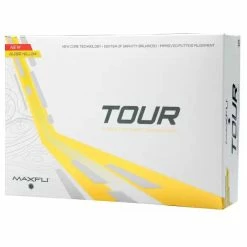 Golf Works Maxfli Tour Total Performance Urethane Golf Balls -A-Grind Golf Shop TourYellowGloss0