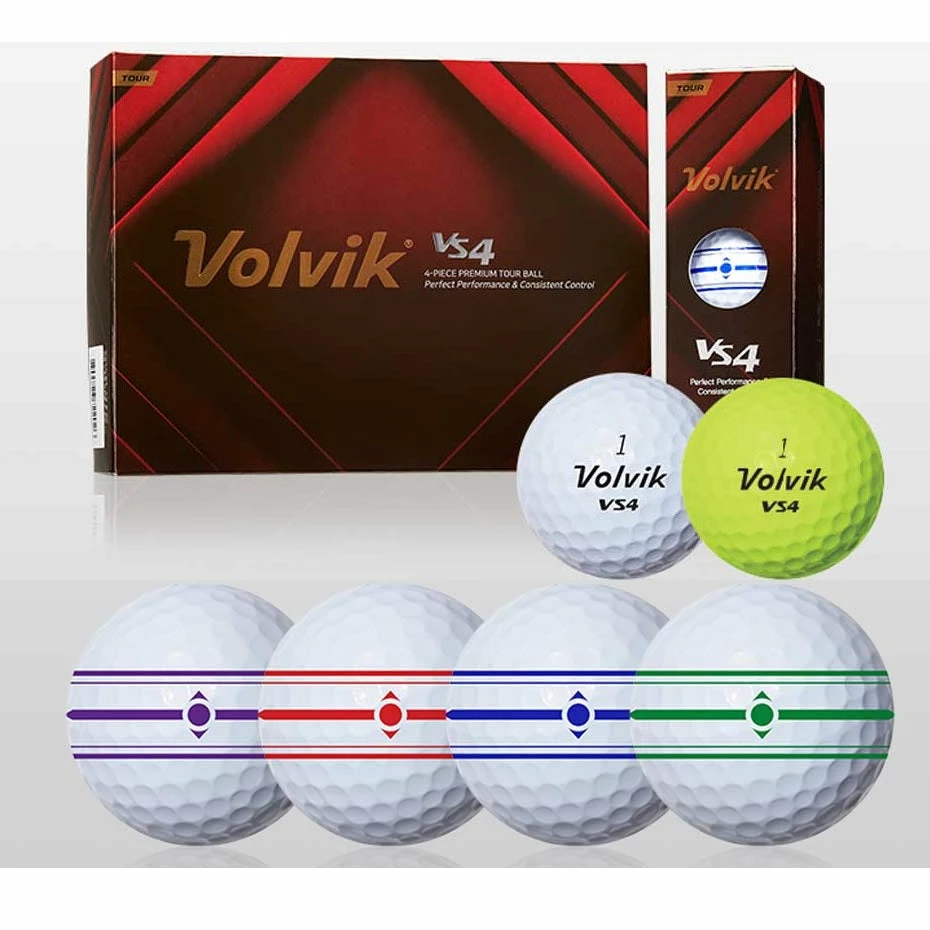 Volvik VS4 Golf Balls 3 Volvik VS4 Golf Balls