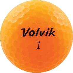 Volvik Vivid Matte Finish Golf Balls - Dozen -A-Grind Golf Shop Vivid Sherbert Orange