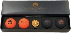 CaddiesShack Volvik Vivid Happy Halloween Special Edition Golf Ball & Ball Marker Set