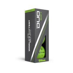 Wilson Staff Duo Soft 2.5 Golf Balls -A-Grind Golf Shop WG2006103 6 Duo Soft Green Ball 3Ball Sleeve