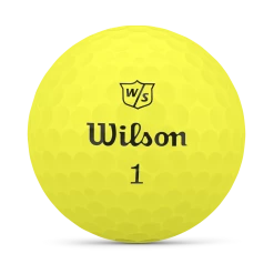 Wilson Staff Duo Soft 2.5 Golf Balls -A-Grind Golf Shop WG2006120 3 Duo Soft BallStamp Yellow