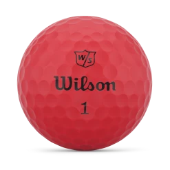Wilson Staff Duo Soft 2.5 Golf Balls -A-Grind Golf Shop WG2006126 3 Duo Soft BallStamp Red
