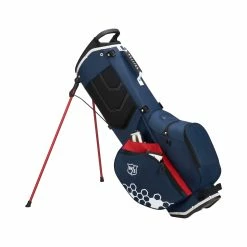 Wilson Staff Golf Feather Lite FL Stand Carry Bags 23 Wilson Staff Golf Feather Lite FL Stand Carry Bags -A-Grind Golf Shop WGB5705NA WS FEATHER NARDWH Pocket Organization