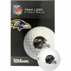 Wilson NFL Team Branded Golf Balls 11 Wilson NFL Team Branded Golf Balls -A-Grind Golf Shop WGWP166L RAV1