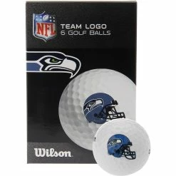 Wilson NFL Team Branded Golf Balls 12 Wilson NFL Team Branded Golf Balls -A-Grind Golf Shop WGWP166L SEA1