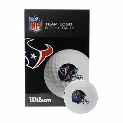 Wilson NFL Team Branded Golf Balls 13 Wilson NFL Team Branded Golf Balls -A-Grind Golf Shop WGWP166L TEX 1
