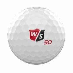 Wilson Staff 50 Elite Golf Balls -A-Grind Golf Shop WGWP17900 2019 50 Elite White BallStamp