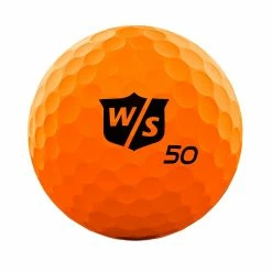 Wilson Staff 50 Elite Golf Balls -A-Grind Golf Shop WGWP17920 2019 50 Elite Orange BallStamp