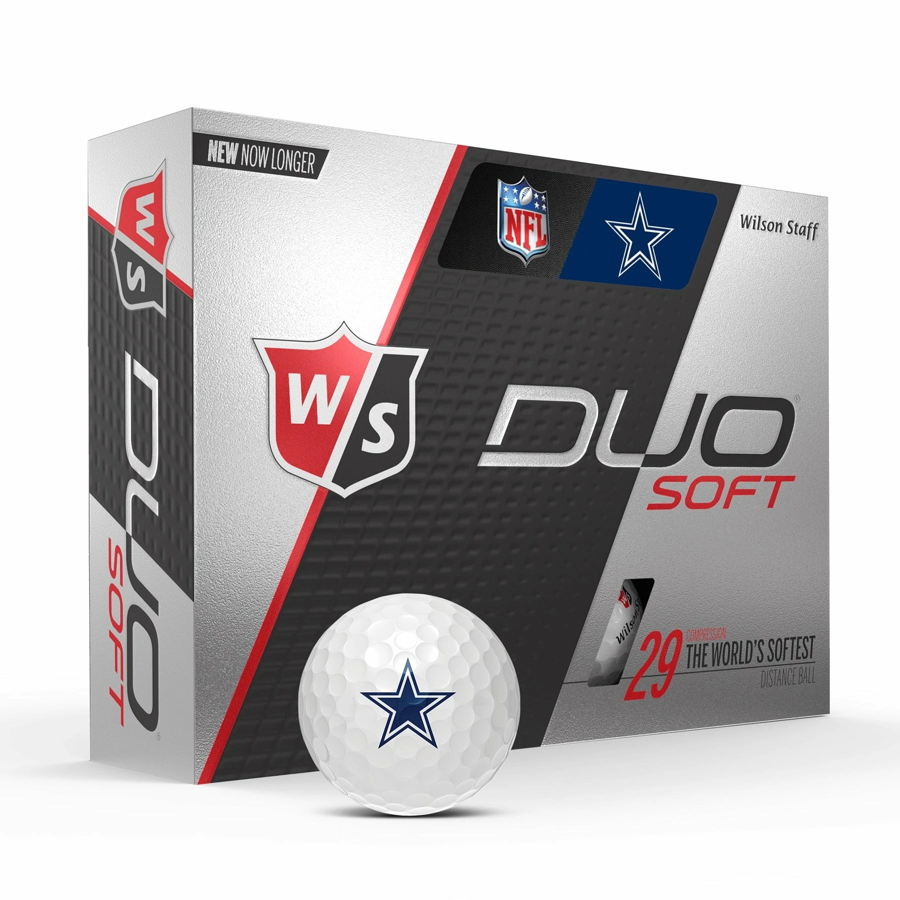 Wilson Staff Duo Soft NFL Team Licensed Golf Balls 11 Wilson Staff Duo Soft NFL Team Licensed Golf Balls - Image 10