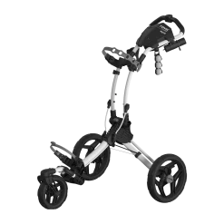 Proactive Clicgear Golf 3-Wheel Rovic Swivel Push Cart Model RV1s -A-Grind Golf Shop White