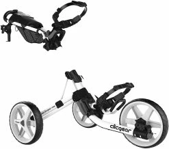 Proactive Clicgear Golf 3-Wheel Push Cart Model 4.0 26 Proactive Clicgear Golf 3-Wheel Push Cart Model 4.0 -A-Grind Golf Shop White 0