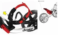 Proactive Clicgear Golf 3-Wheel Push Cart Model 4.0 35 Proactive Clicgear Golf 3-Wheel Push Cart Model 4.0 -A-Grind Golf Shop White 8