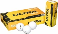 CaddiesShack Wilson Ultra 500 Golf Balls 15 Pack -A-Grind Golf Shop Wilson Ultra 500 Distance White Golf Balls