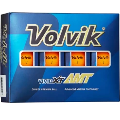 Volvik 2020 Vivid XT AMT Matte Finished Golf Balls 14 Volvik 2020 Vivid XT AMT Matte Finished Golf Balls -A-Grind Golf Shop XT AMT Orange
