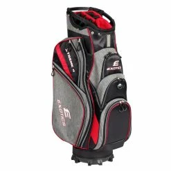 Tour Edge Exotics Xtreme 4 Cart Bags -A-Grind Golf Shop Xtreme 4 Cart Bag Black Scratch Plaid Red