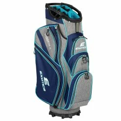 Tour Edge Exotics Xtreme 4 Cart Bags -A-Grind Golf Shop Xtreme 4 Cart Bag Navy Scratch Plaid Teal