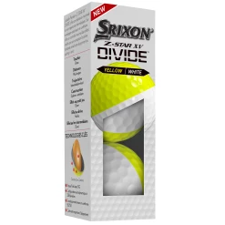Cleveland Golf Srixon Z-Star XV Tour Divide Golf Balls 15 Cleveland Golf Srixon Z-Star XV Tour Divide Golf Balls -A-Grind Golf Shop Z STARXV8DIVIDE Sleeve FLIP