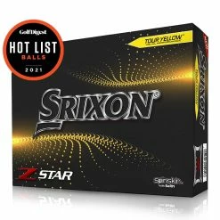 Cleveland Golf Srixon Z-Star Tour Golf Balls 26 Cleveland Golf Srixon Z-Star Tour Golf Balls -A-Grind Golf Shop ZStarYellow0