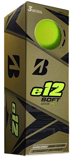 Bridgestone Golf E12 Soft Golf Balls -A-Grind Golf Shop e12 Soft Matt Green Sleeve 9a71ebe0 47bf 4e36 9fb0 5307b4da7cf2