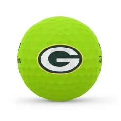 Wilson Staff Duo Optix NFL Team Licensed Golf Balls - Matte Green -A-Grind Golf Shop ec9b39098577dce7c8876efec2f7ee653a302de9 WGWP504GB 4 DUO Optix 12BALL NFL GreenBay Ball GR