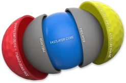 Cleveland Golf Srixon Q-Star Tour Divide Golf Balls - Dozen -A-Grind Golf Shop qstardivide