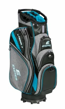 Tour Edge Exotics Xtreme 4 Cart Bags -A-Grind Golf Shop xtremeblueplaidblack