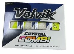 Volvik Crystal Combi Split Colored Golf Balls -A-Grind Golf Shop yELLOW 0898cbe6 3fd4 42fb b744 4b71f5c4daca